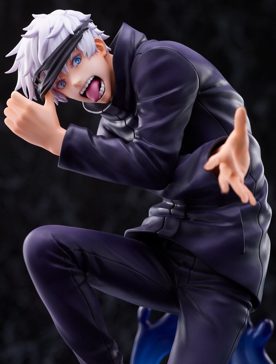 Satoru Gojo de Jujutsu Kaisen recibe una figura de lujo con efectos de luz LED