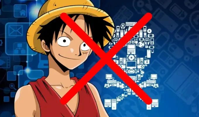 One piece Pirateria anime y manga