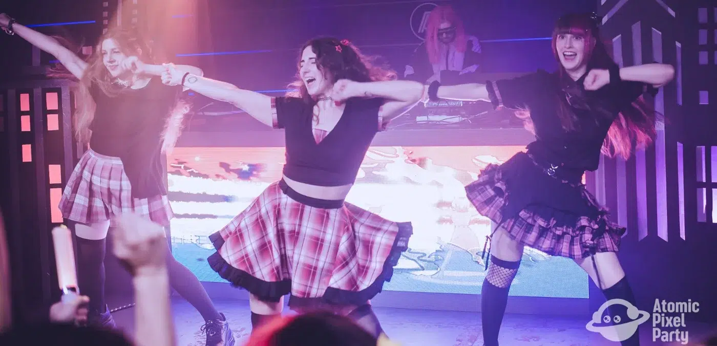 Ven a las sala Anime en Barcelona donde encontrarás las mejores fiestas de Atomic Pixel Party en España - Akihabara.es