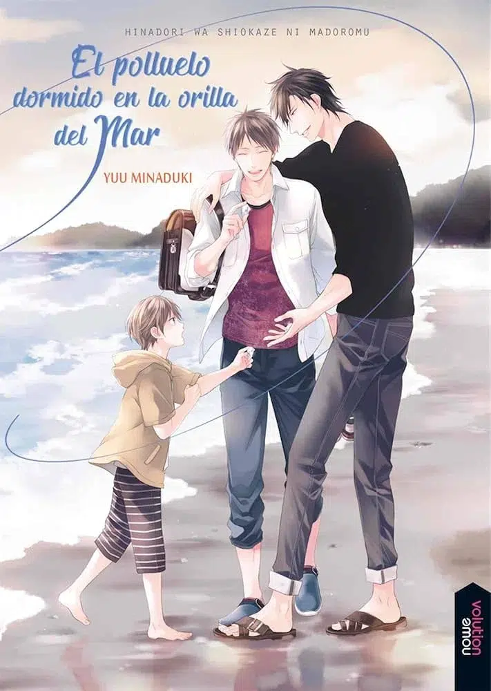 Reseña El polluelo dormido en la orilla del mar. Una historia manga de boys love