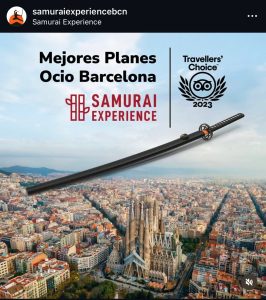 Experiencia inolvidable en Samurai Experiece en Barcelona