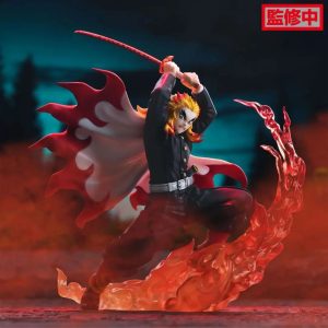 Figura Kyojuro Rengoku Kimetsu no Yaiba Xross Link Anime 15cm