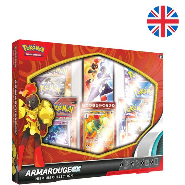 Juego de cartas coleccionables Pokémon Armarouge en blister en inglés