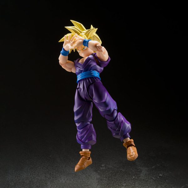 SUPER SAIYAN SON GOHAN THE WARRIOR WHO SURPASSED GOKU FIGURA 11 CM DRAGON BALL Z SH FIGUARTS RE-RUN - Imagen 7