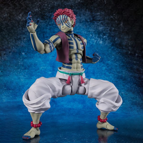 SH Figuarts Demon Slayer Akaza Kimetsu no Yaiba - Imagen 2