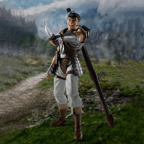 GUTS THE BAND OF THE HAWK VERSION FIGURA 16 CM BERSERK SH FIGUARTS - Imagen 4