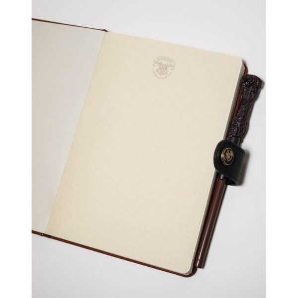 Set premium de cuaderno A5 y bolígrafo inspirado en la varita de Hogwarts de Harry Potter - Imagen 3