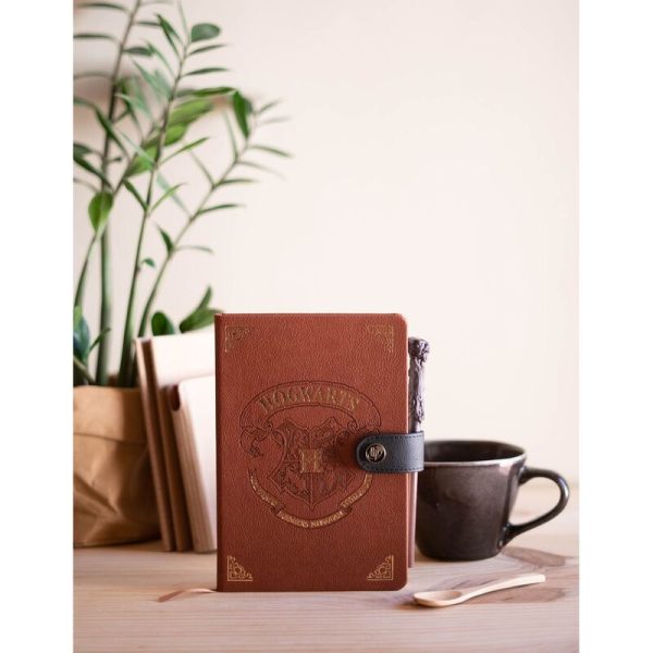 Set premium de cuaderno A5 y bolígrafo inspirado en la varita de Hogwarts de Harry Potter - Imagen 5