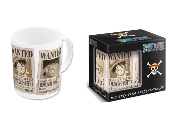 Taza en caja regalo Carteles Se Busca One Piece 325 ml - Imagen 2