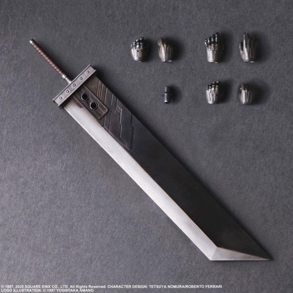 Figura Cloud Strife Final Fantasy vii Remake Play Arts kai Re-run - Imagen 7