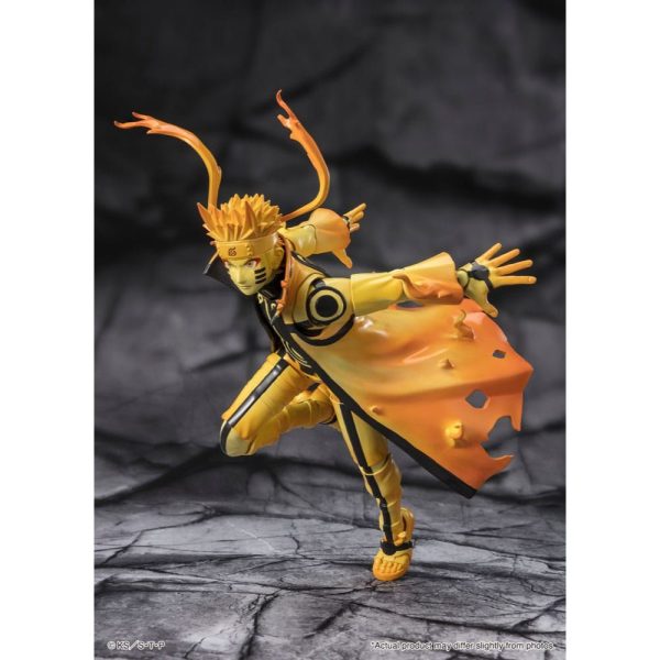 Figura Naruto Uzumaki (kurama Link Mode) Naruto Shippuden sh Figuarts - Imagen 7
