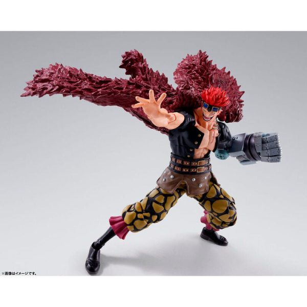 Figura s.h Figuarts Eustass kid the Raid on Onigashima One Piece 18cm - Imagen 2