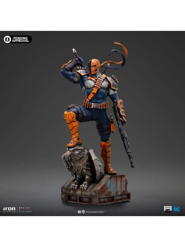 Figura dc Comics Estatua 1/10 art Scale Series #9 Deathstroke 26 CM - Imagen 4