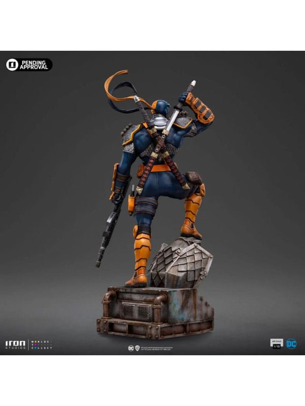 Figura dc Comics Estatua 1/10 art Scale Series #9 Deathstroke 26 CM - Imagen 6