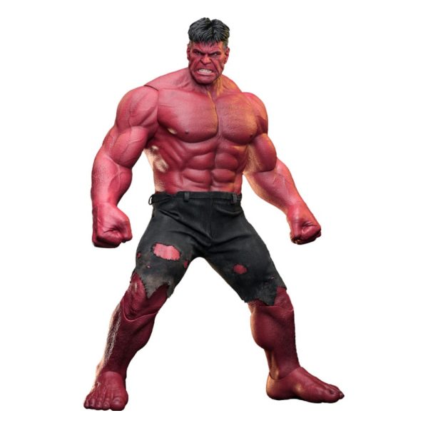 Figura del Capitán América: Brave New World - Red Hulk Movie Masterpiece 1/6 de 47 cm