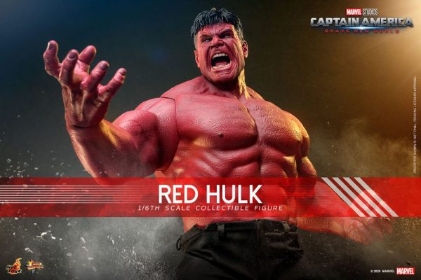 Figura del Capitán América: Brave New World - Red Hulk Movie Masterpiece 1/6 de 47 cm - Imagen 2