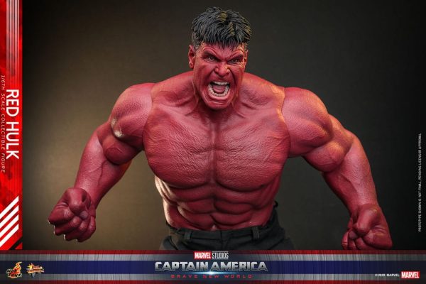 Figura del Capitán América: Brave New World - Red Hulk Movie Masterpiece 1/6 de 47 cm - Imagen 4
