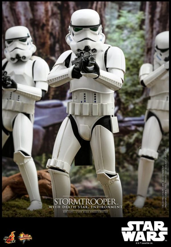 Figura Star Wars Movie Masterpiece Stormtrooper con Entorno de la Estrella de la Muerte 1/6 - 30 cm - Imagen 7