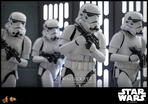 Figura Star Wars Movie Masterpiece Stormtrooper con Entorno de la Estrella de la Muerte 1/6 - 30 cm - Imagen 8