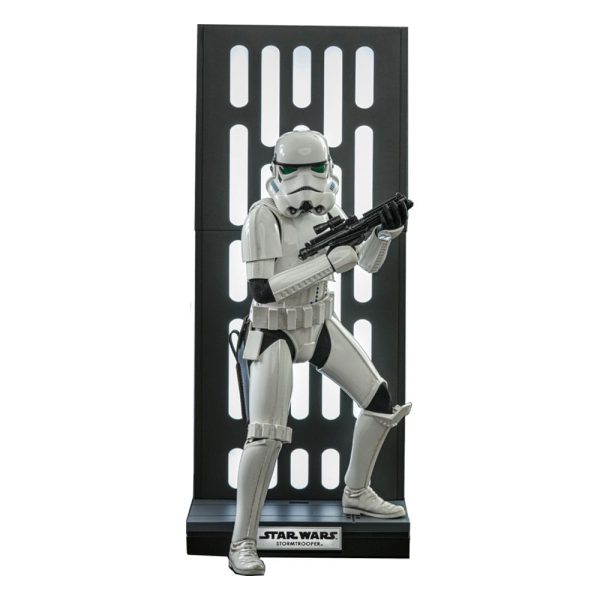 Figura Star Wars Movie Masterpiece Stormtrooper con Entorno de la Estrella de la Muerte 1/6 - 30 cm