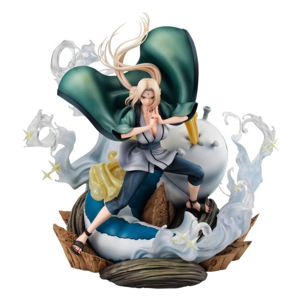 Figura Naruto Estatua Gals PVC Tsunade Ver. 3 27 cm - Imagen 6