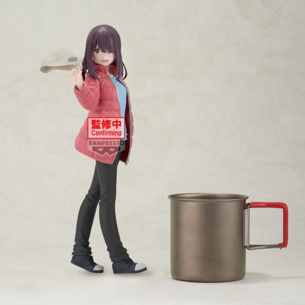 Figura de Ayano Toki de la Temporada 03 de Laid-Back Camp - Tamaño de 24cm - Imagen 3