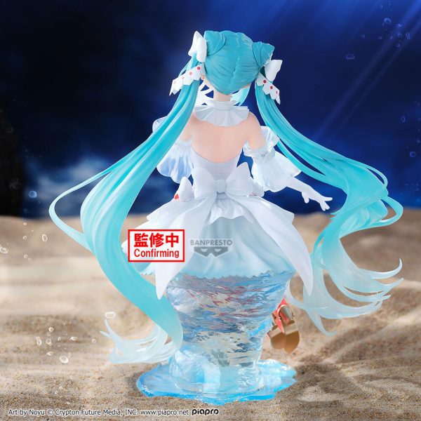 Figura de Clione Crearluxe de Hatsune Miku de 18cm - ¡Ideal para coleccionistas de anime! - Imagen 3