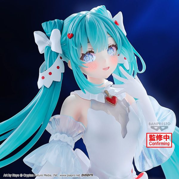 Figura de Clione Crearluxe de Hatsune Miku de 18cm - ¡Ideal para coleccionistas de anime! - Imagen 4