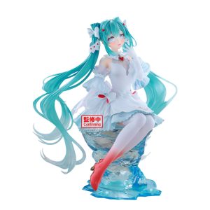 Figura de Clione Crearluxe de Hatsune Miku de 18cm - ¡Ideal para coleccionistas de anime!
