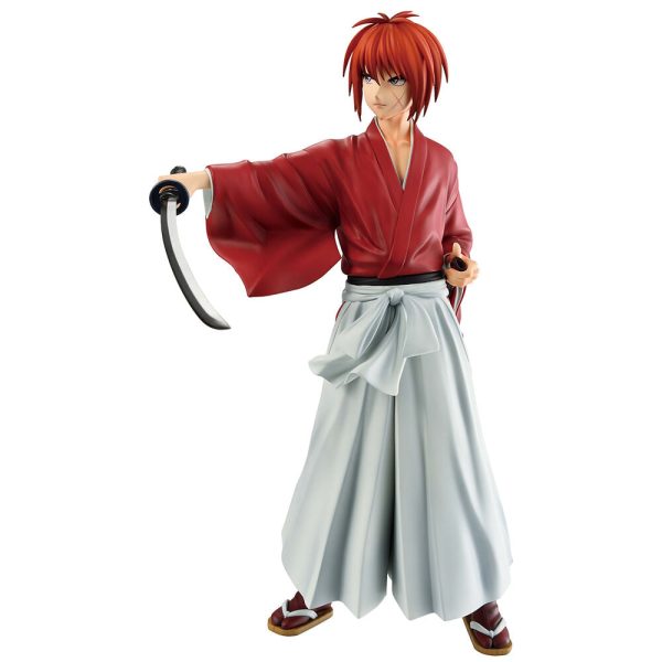 Figura Coleccionable de Kenshin Himura - Samurai de la Era Meiji de Rurouni Kenshin (24cm) - Imagen 2