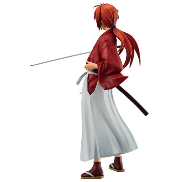 Figura Coleccionable de Kenshin Himura - Samurai de la Era Meiji de Rurouni Kenshin (24cm) - Imagen 3
