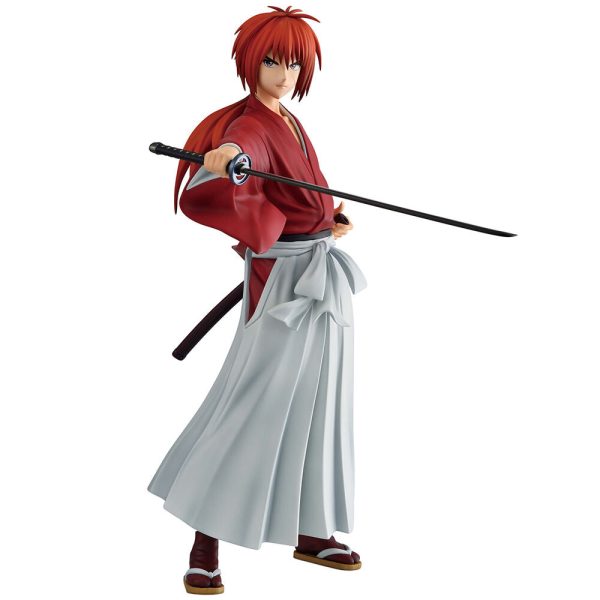 Figura Coleccionable de Kenshin Himura - Samurai de la Era Meiji de Rurouni Kenshin (24cm)