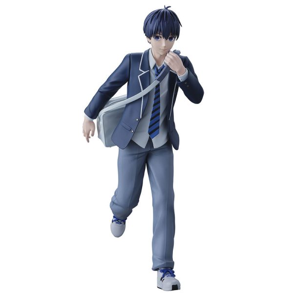 Figura Coleccionable Ichibansho de Yoichi Isagi de Blue Lock en Intervalo Azul de 16cm