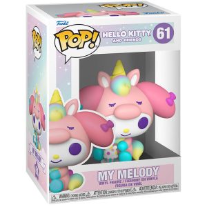 Figura coleccionable de Hello Kitty y My Melody de Sanrio POP