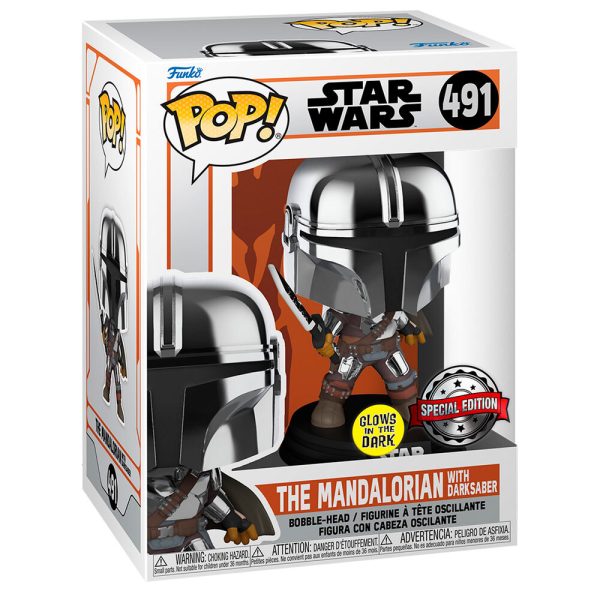Figura exclusiva de Star Wars The Mandalorian en versión POP - ¡Consíguela ahora!