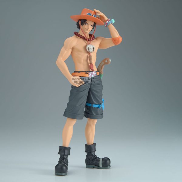 Figura Portgas D. Ace DXF de la Serie The Grandline de One Piece - 20cm - ¡Colecciónala Ya! - Imagen 2