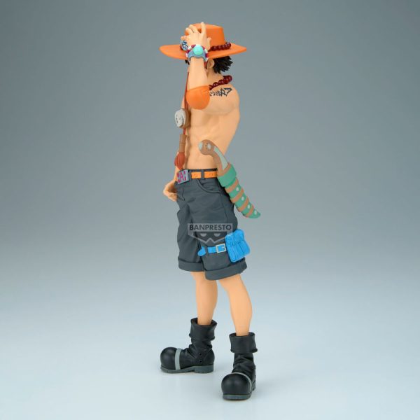 Figura Portgas D. Ace DXF de la Serie The Grandline de One Piece - 20cm - ¡Colecciónala Ya! - Imagen 4