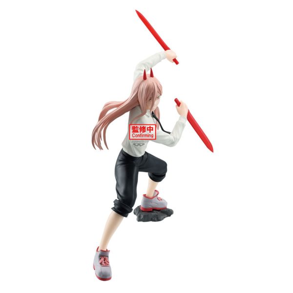 Figura de Chainsaw Man Power Vibration Stars de 16cm - ¡Imprescindible para coleccionistas! - Imagen 2
