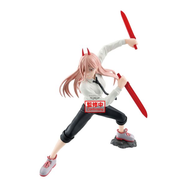 Figura de Chainsaw Man Power Vibration Stars de 16cm - ¡Imprescindible para coleccionistas! - Imagen 3