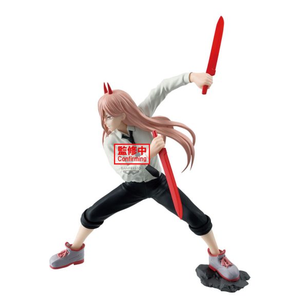 Figura de Chainsaw Man Power Vibration Stars de 16cm - ¡Imprescindible para coleccionistas! - Imagen 4