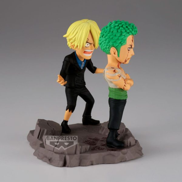 Figuras de colección de Roronoa Zoro y Sanji de One Piece - Tamaño 8cm - Imagen 3