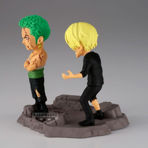 Figuras de colección de Roronoa Zoro y Sanji de One Piece - Tamaño 8cm - Imagen 4