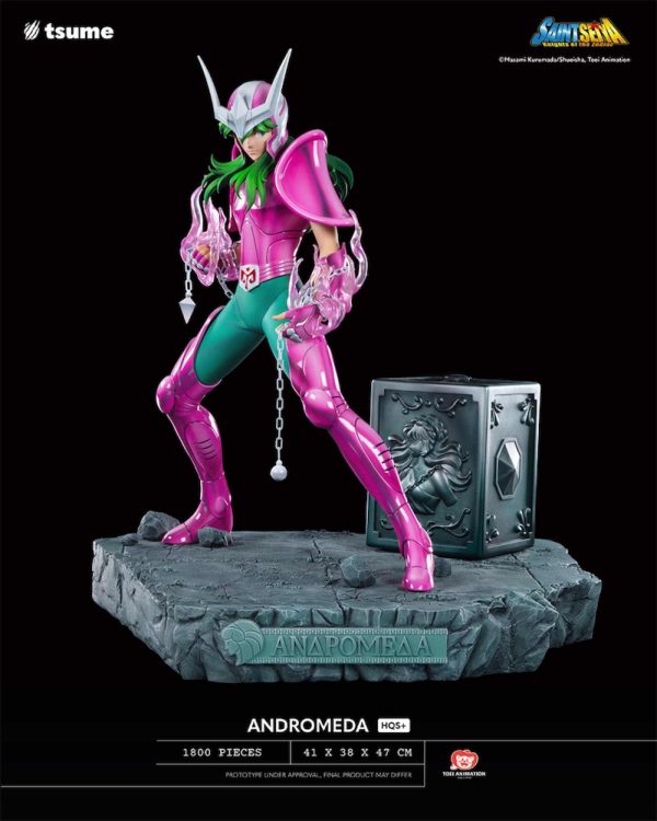 FIGURA TSUME ARTS HQS+ SAINT SEIYA SHUN ANDROMEDA 1 6