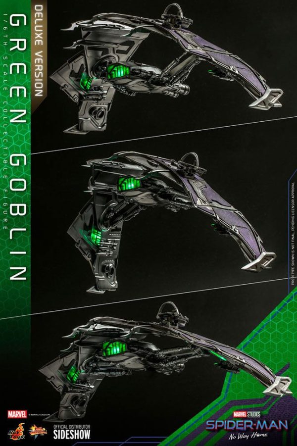 Spider-Man: No Way Home Figura Movie Masterpiece 1/6 Green Goblin (Deluxe Version) 30 cm - Imagen 5