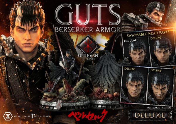 Estatua de Guts Berserker Armor Unleash Edition Deluxe en escala 1/4 - 91 cm - Imagen 6