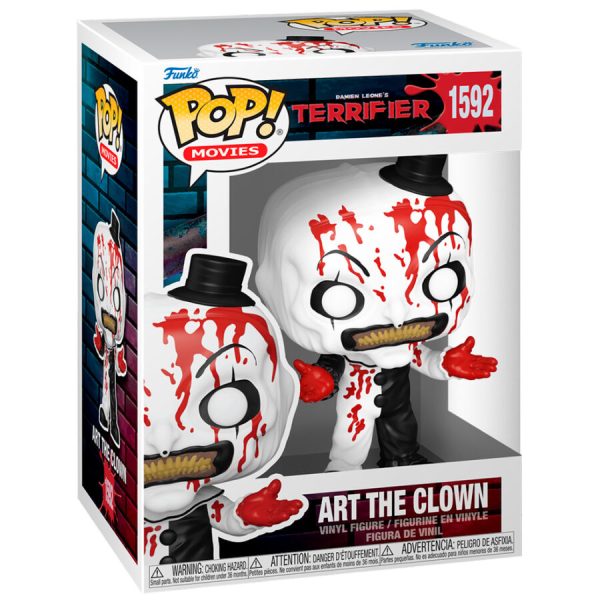 Figura pop Terrifier 2 art the Clown