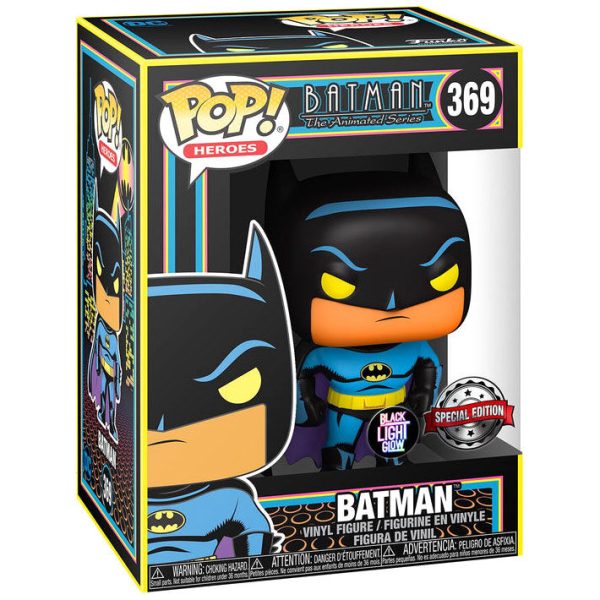 Figura pop dc Comics Batman Black Light Exclusive