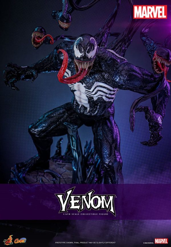 Marvel Figura Comic Masterpiece 1/6 Venom 39 cm - Imagen 2