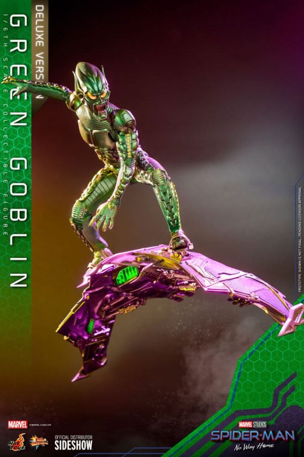 Spider-Man: No Way Home Figura Movie Masterpiece 1/6 Green Goblin (Deluxe Version) 30 cm - Imagen 3
