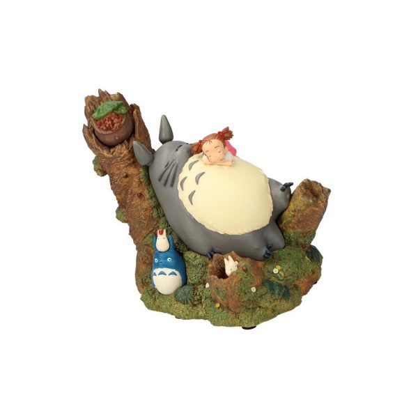 Figura Mi vecino Totoro con Mei durmiendo 14cm-Caja de musica re-run - Imagen 2